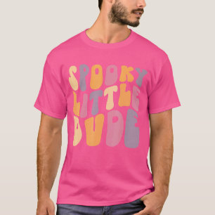 Retro Spooky Kleiner Typ Kinder Halloween Spooky S T-Shirt