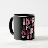Retro Spooky Nurse Quote Halloween Tasse (Vorderseite Links)