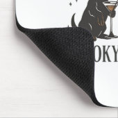 Retro Spooky Weenween Dackel Spooky Se Mousepad (Ecke)