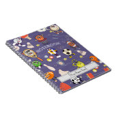 Retro Sport Squad: Vintage Cartoon Athletics Notizblock (Rechte Seite)