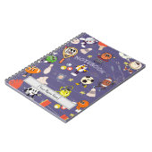 Retro Sport Squad: Vintage Cartoon Athletics Notizblock (Linke Seite)