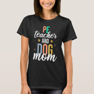 Retro Sportlehrer & Hundemutter Erster Schultag T-Shirt