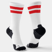 Retro-Sportvorlage Socken (Gewinkelt)