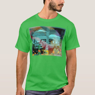 Retro-Sportwagenbilder lustig T-Shirt