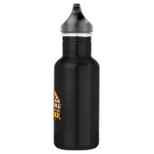 Retro-Sportwasserflasche Edelstahlflasche (Rechts)