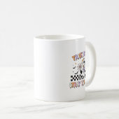 Retro Spray Tan Artist Halloween Ghosts Sif Ta Kaffeetasse (VorderseiteRechts)