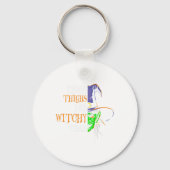 Retro Spray Tan Artist Halloween Ghosts Sif Ta Schlüsselanhänger (Vorderseite)