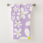 Retro Spring Daisies #1 #decor #art Badhandtuch Set (Insitu)