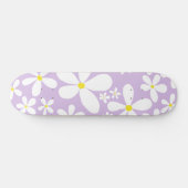 Retro Spring Daisies #1 #decor #art Skateboard (Horizontal)