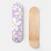 Retro Spring Daisies #1 #decor #art Skateboard (Vorderseite)