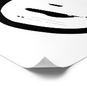 Retro-Spritze Poster (Ecke)