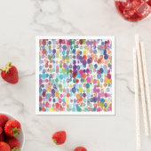 Retro-Spritzer-Servietten Serviette (Beispiel)