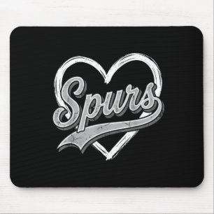 Retro Spurs Spitzname Vintage Für Frauen Männer Ju Mousepad
