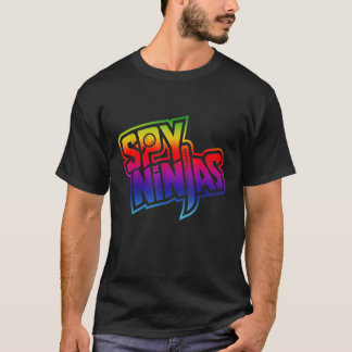Retro Spy-Ninja Classic Arts Rainbows Essential V T-Shirt