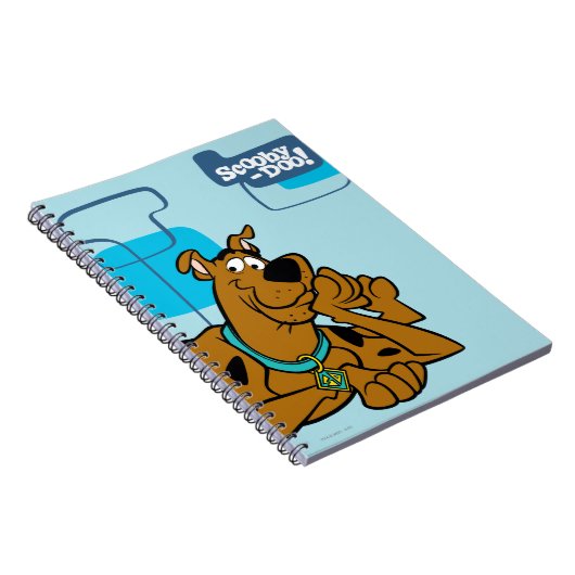 Retro Squares Scooby-Doo ablegen Notizblock (Rechte Seite)