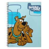 Retro Squares Scooby-Doo ablegen Notizblock (Vorderseite)