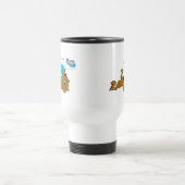 Retro Squares Scooby-Doo ablegen Reisebecher (Mittel)