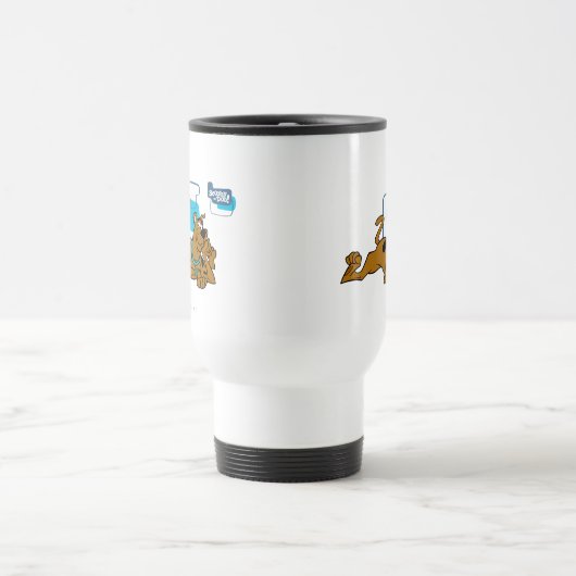 Retro Squares Scooby-Doo ablegen Reisebecher (Mittel)