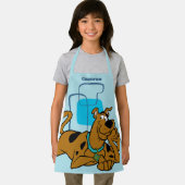 Retro Squares Scooby-Doo ablegen Schürze (Insitu)