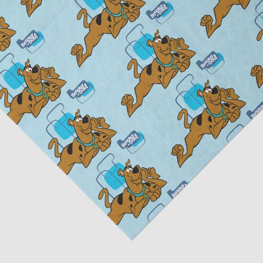 Retro Squares Scooby-Doo ablegen Seidenpapier (Ausschnitt)