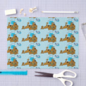 Retro Squares Scooby-Doo ablegen Seidenpapier (Handwerk)