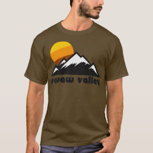 Retro Squaw Valley Tourist Souvenir Reisen T-Shirt