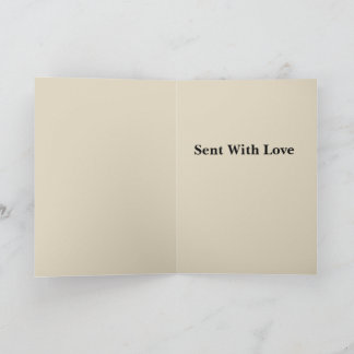 Retro Squirrel with gift parcel greeting Karte