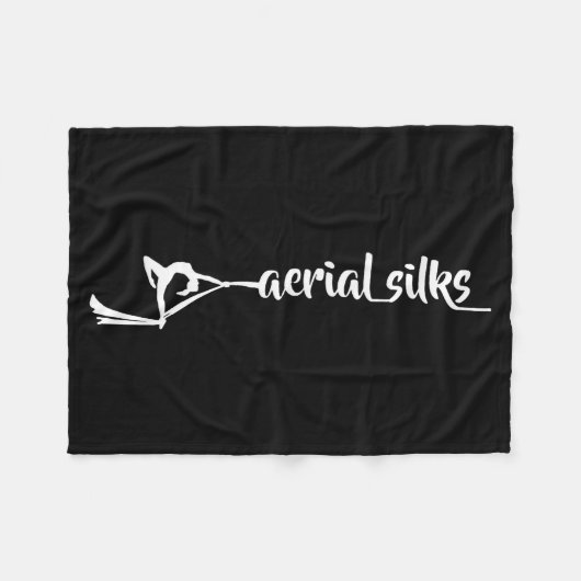 Retro Srt Aerial Silks Quote Funny Basic Fleecedecke (Vorderseite (Horizontal))