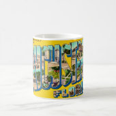 Retro-St.-Augustine-Florida-Postkarten-Tasse Kaffeetasse (Mittel)