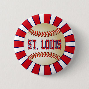 RETRO ST.- LOUISbaseball Button