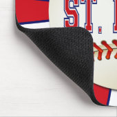 RETRO ST.- LOUISbaseball Mousepad (Ecke)