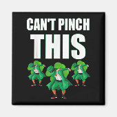 Retro St Patrick's Day Can't Nch This Magnet (Vorne)