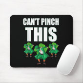 Retro St Patrick's Day Can't Nch This Mousepad (Mit Mouse)