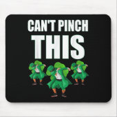 Retro St Patrick's Day Can't Nch This Mousepad (Vorne)