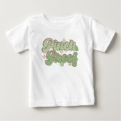 Retro St Patricks Day Pinch Baby T-shirt (Vorderseite)