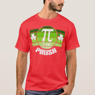 Retro St Patricks Pi Irischer Tag 314 Irischer Mat T-Shirt