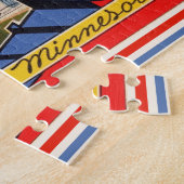 Retro St. Paul Minnesota Jigsaw Puzzle (Seite)