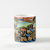Retro St Petersburg Florida Kaffeetasse (Mittel)