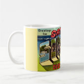 Retro St Simons Island Tasse (Links)