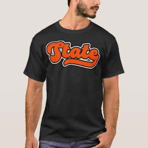 Retro Staat Script Oklahoma Proud T-Shirt