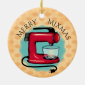 Retro Stand Mixer Backbäckerei Weihnachtsschmuck (Hinten)
