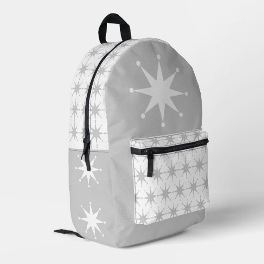 Retro Star Bedruckter Rucksack (Rückseitige Ecke links)