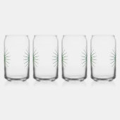 Retro Star Burst der 1970er Jahre Dosenglas (Rechts)