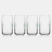 Retro Star Burst der 1970er Jahre Dosenglas (Links)