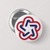 Retro Star Button (Vorne & Hinten)