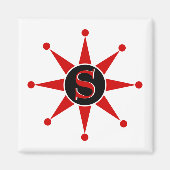 Retro Star Magnet (Vorne)