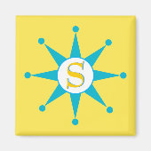 Retro Star Magnet (Vorne)