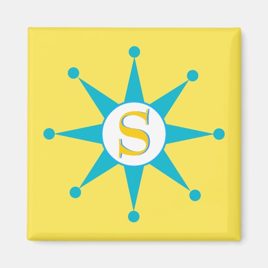 Retro Star Magnet (Vorne)