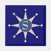 Retro Star Magnet (Vorne)