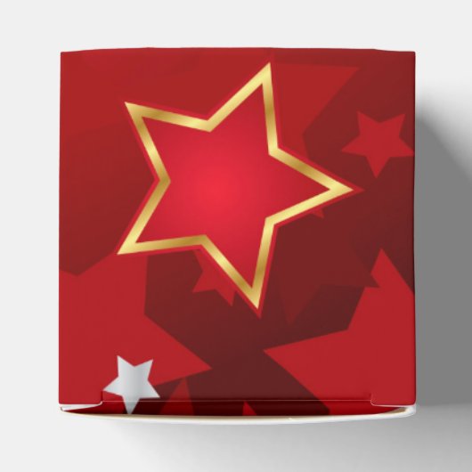 Retro Star Muster Geschenkschachtel (Oben)